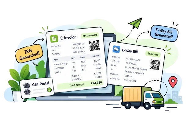 BillXpert Government E-Invoice & E-Way Bill Generation