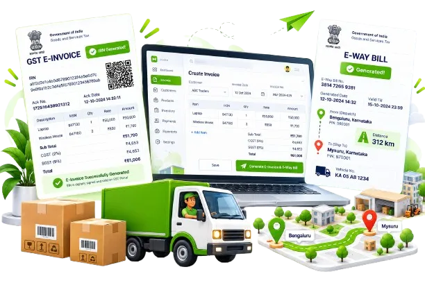 BillXpert E-Way Bill and E-Invoice Generation Interface