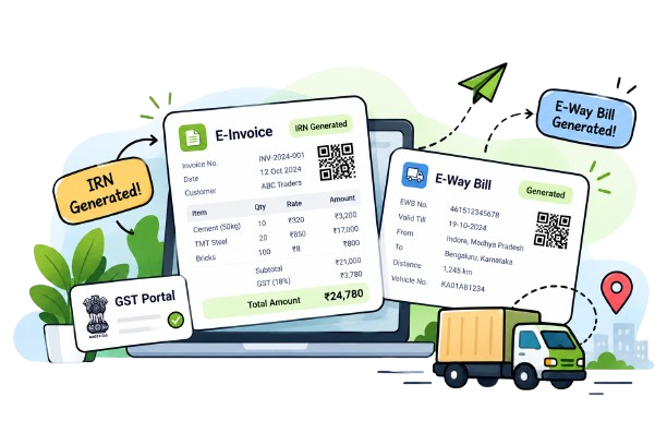 BillXpert Government E-Invoice & E-Way Bill Generation