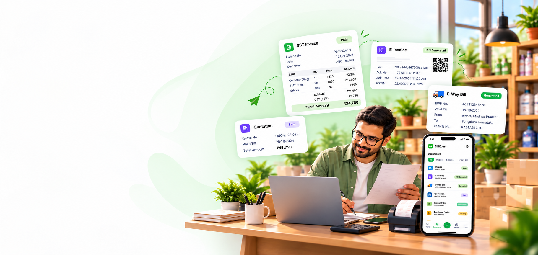 BillXpert GST Invoicing, E-Way Bill & Inventory Management Platform